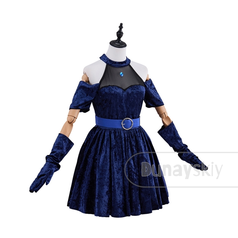 Alien Stage Mizi Cosplay Costu - Maxi Dress Halter บทวิจารณ์และราคา
