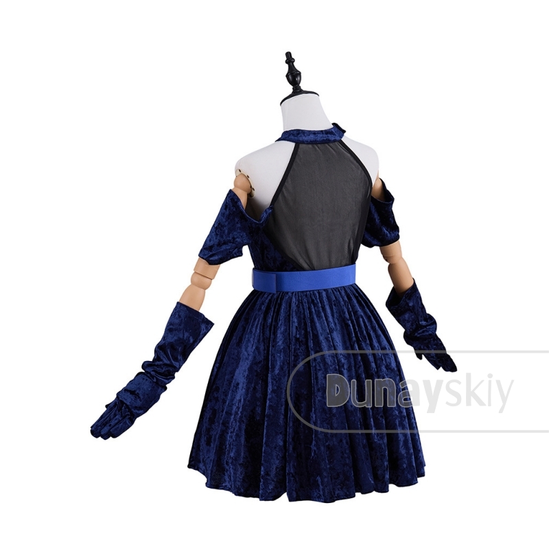 Alien Stage Mizi Cosplay Costu - Maxi Dress Halter บทวิจารณ์และราคา