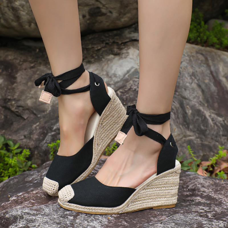 Wedges Shoes for Women Slip on - Wedge Espadrille Women บทวิจารณ์และราคา