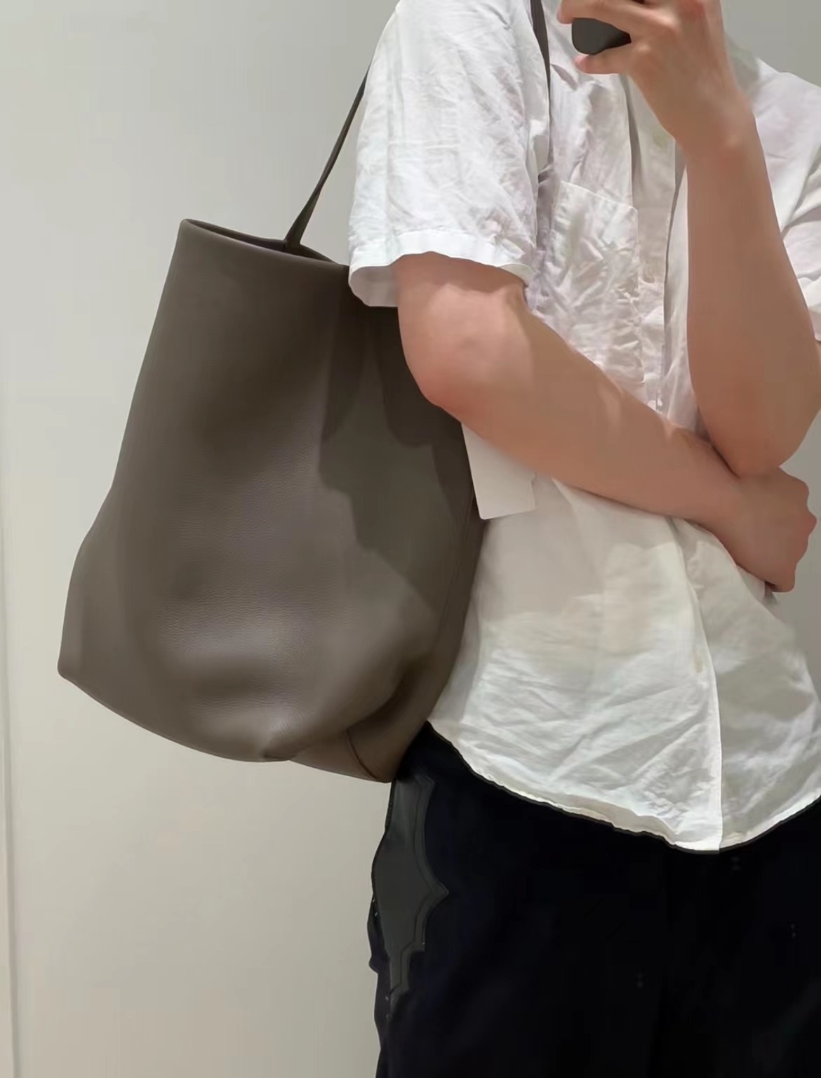 Cowhide Autumn Winter Bag: Dur - Tote Bag Beach บทวิจารณ์และราคา