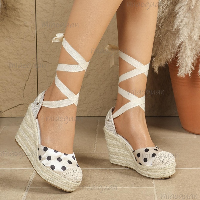 2026 New Spring Summer Women's - Wedge Espadrille Women บทวิจารณ์และราคา