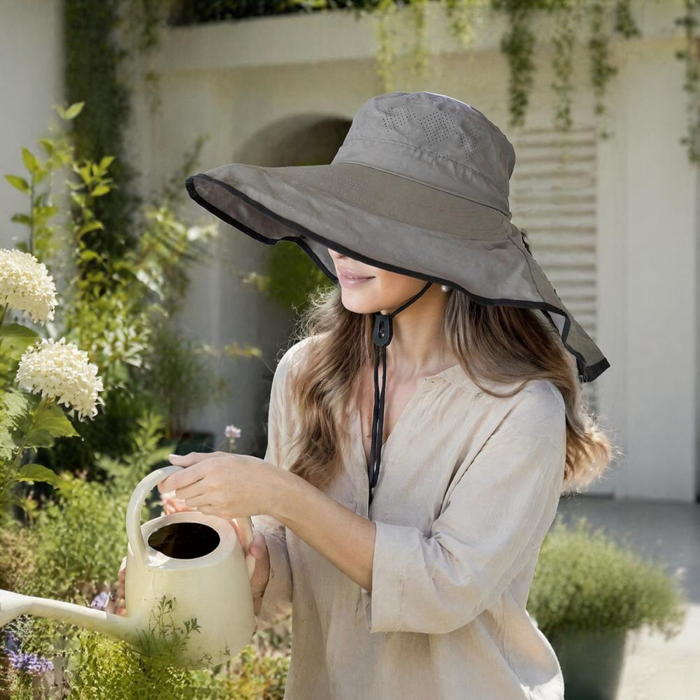 Wide Brim Sun Hat Women’s Sun  - Hat Floppy Wide บทวิจารณ์และราคา