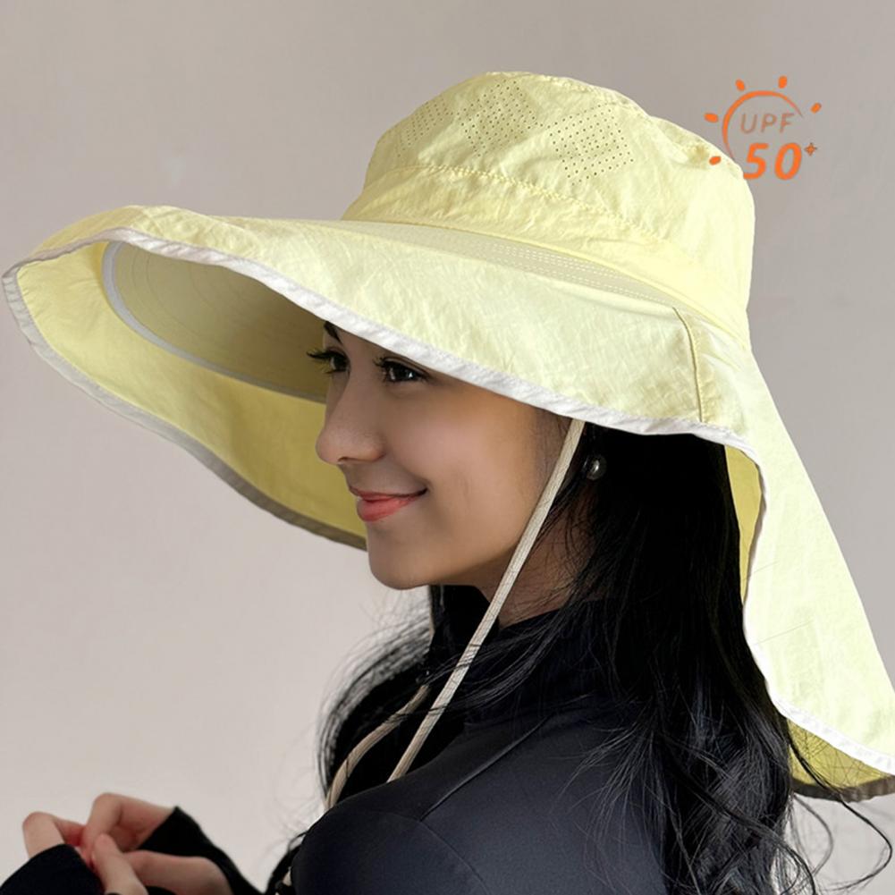 Wide Brim Sun Hat Women’s Sun  - Hat Floppy Wide บทวิจารณ์และราคา