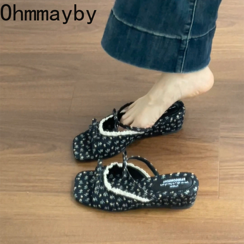 2026 Summer Floral Wedges Heel - Romper Floral Print บทวิจารณ์และราคา