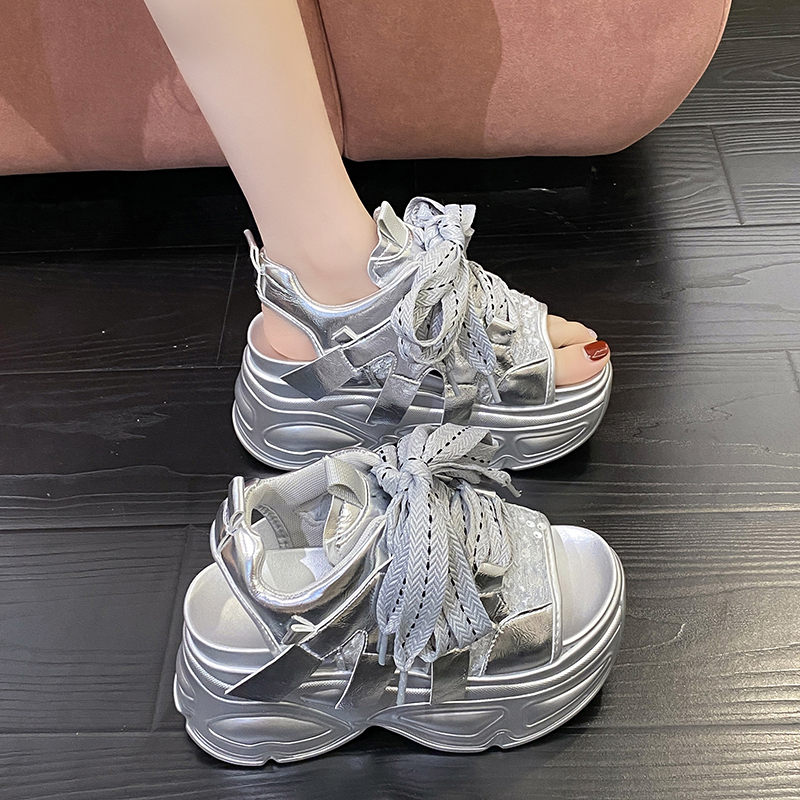 6.5CM Synthetic Leather Summer - Wedge Espadrille Women บทวิจารณ์และราคา