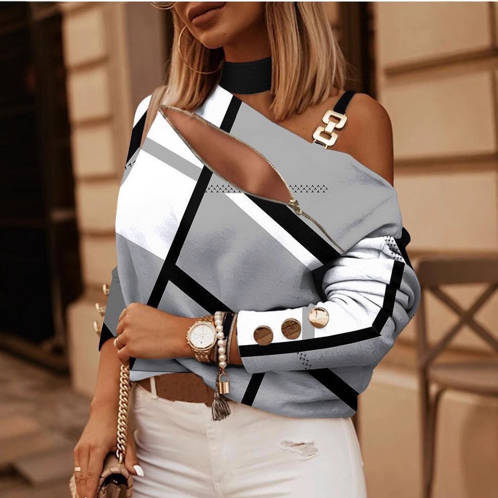Women's Off Shoulder Blouse wi - Blouse Off Shoulder บทวิจารณ์และราคา