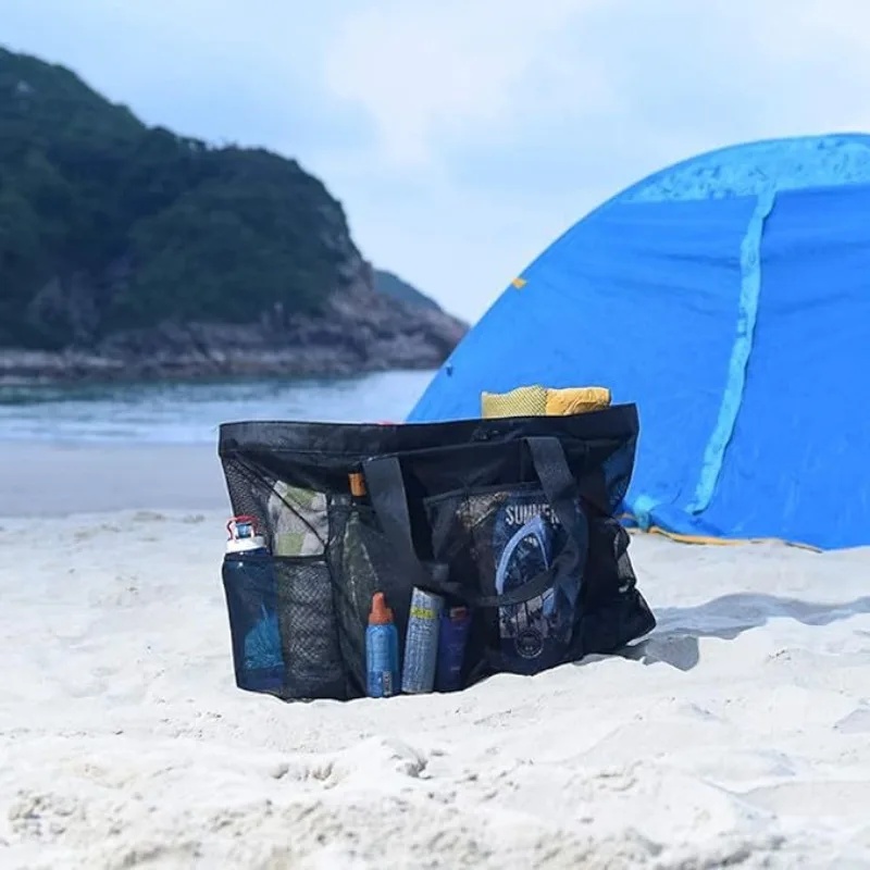 2026 New Large Capacity Mesh B - Tote Bag Beach บทวิจารณ์และราคา