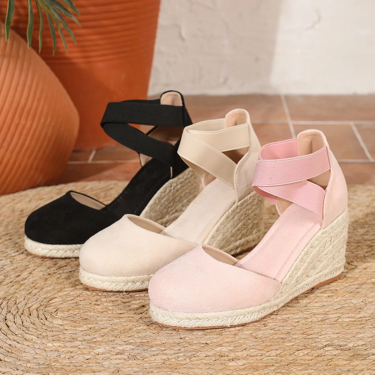 Cover Toe Women's Espadrille W - Wedge Espadrille Women บทวิจารณ์และราคา