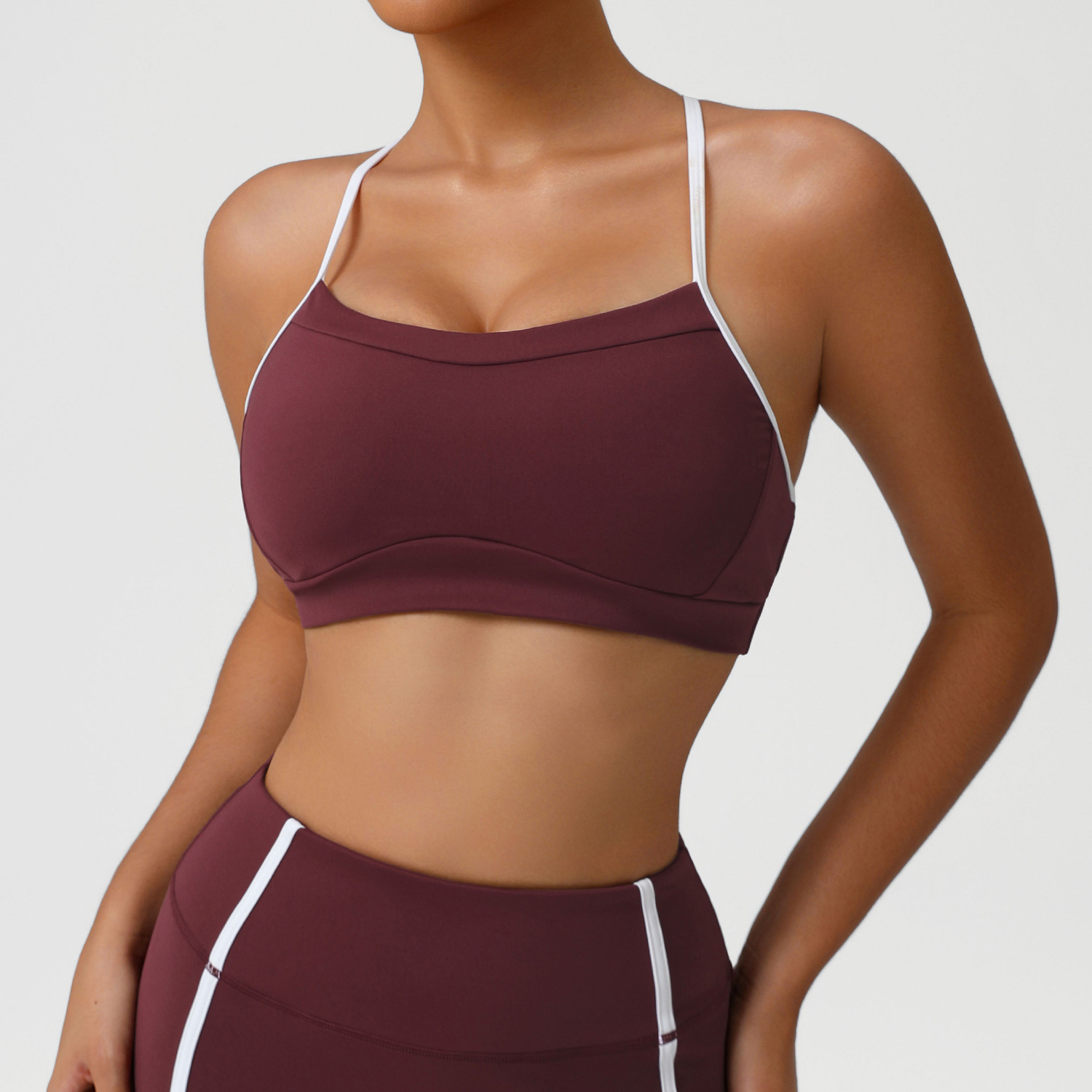 Stretchy Soft Sports Underwear - Crop Top Crochet บทวิจารณ์และราคา