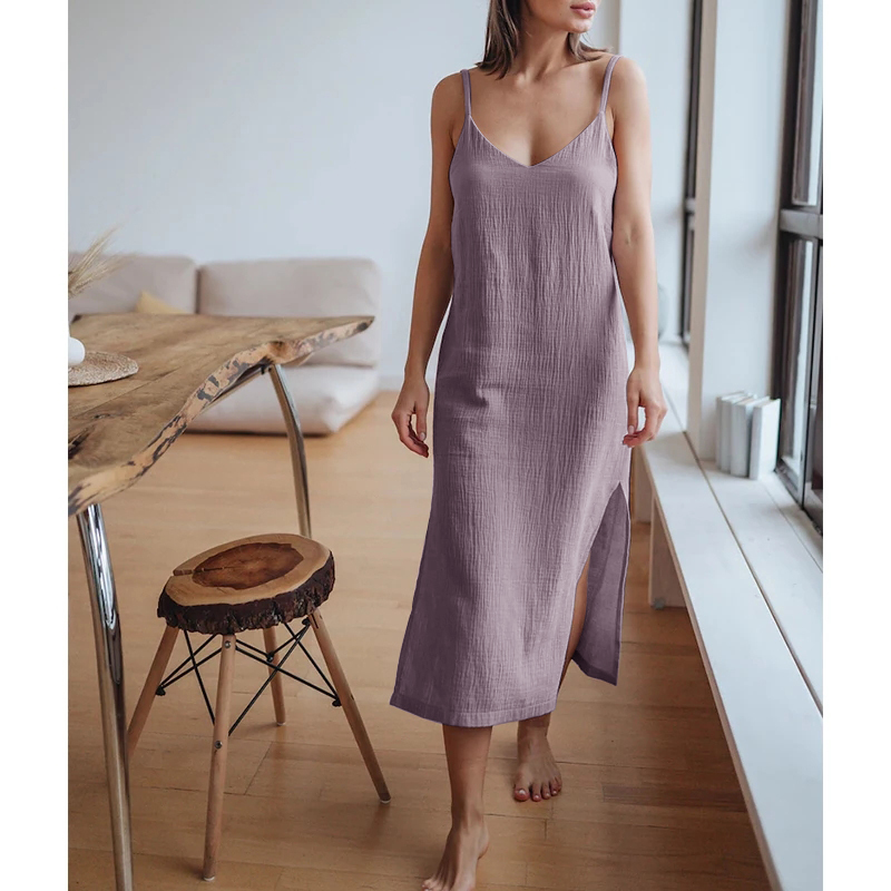 Muslin 100% Cotton Gauze Women - Linen Dress Wrap บทวิจารณ์และราคา