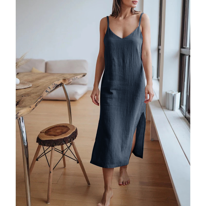 Muslin 100% Cotton Gauze Women - Linen Dress Wrap บทวิจารณ์และราคา