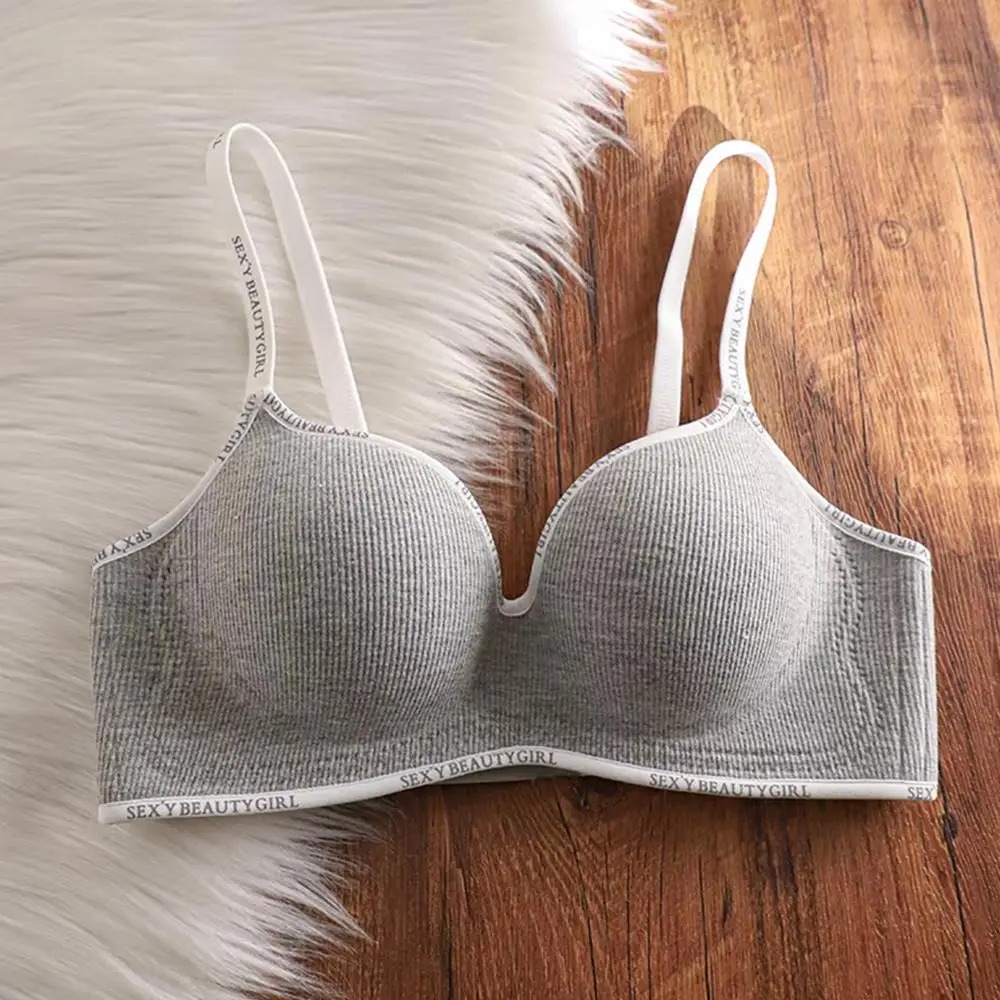Comfortable Small Breasts Push - Bralette Triangle Set บทวิจารณ์และราคา