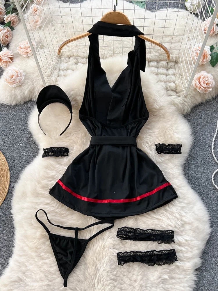 Erotic Fashion Sexy Halter Lin - Maxi Dress Halter บทวิจารณ์และราคา