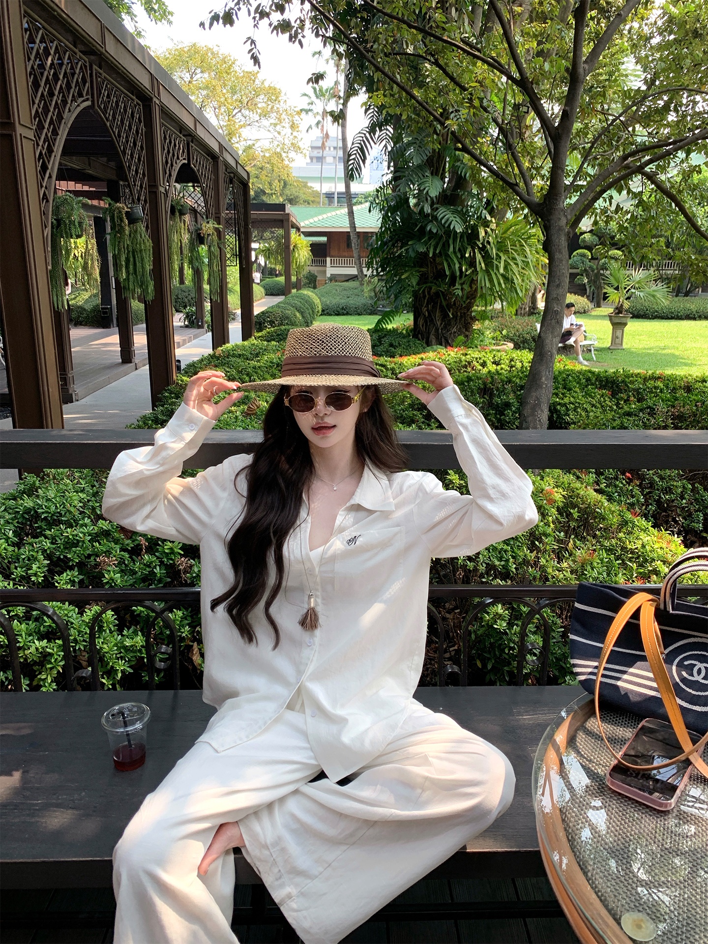 NNS Early Spring Intelligence  - Linen Pant Wide บทวิจารณ์และราคา