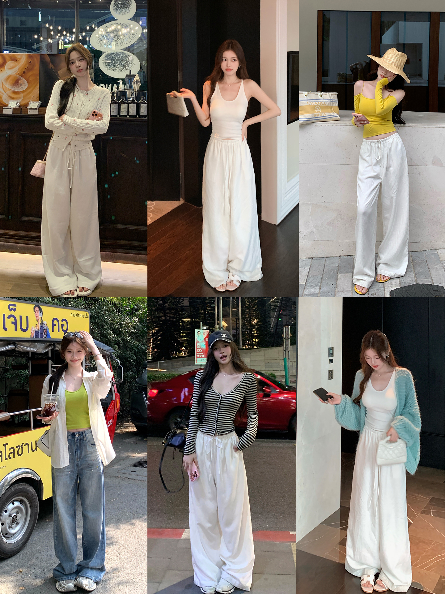 NNS Early Spring Intelligence  - Linen Pant Wide บทวิจารณ์และราคา