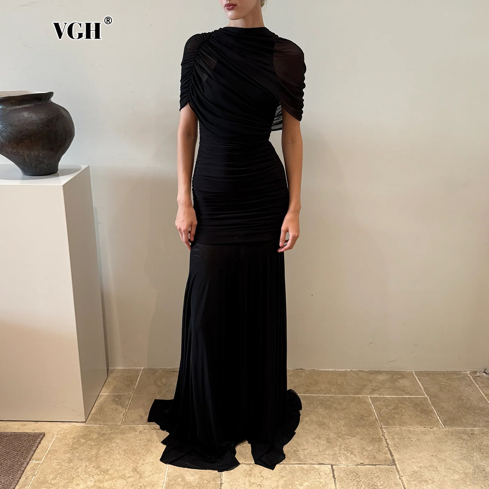 VGH Luxury Galas Event Black S - Linen Dress Wrap บทวิจารณ์และราคา