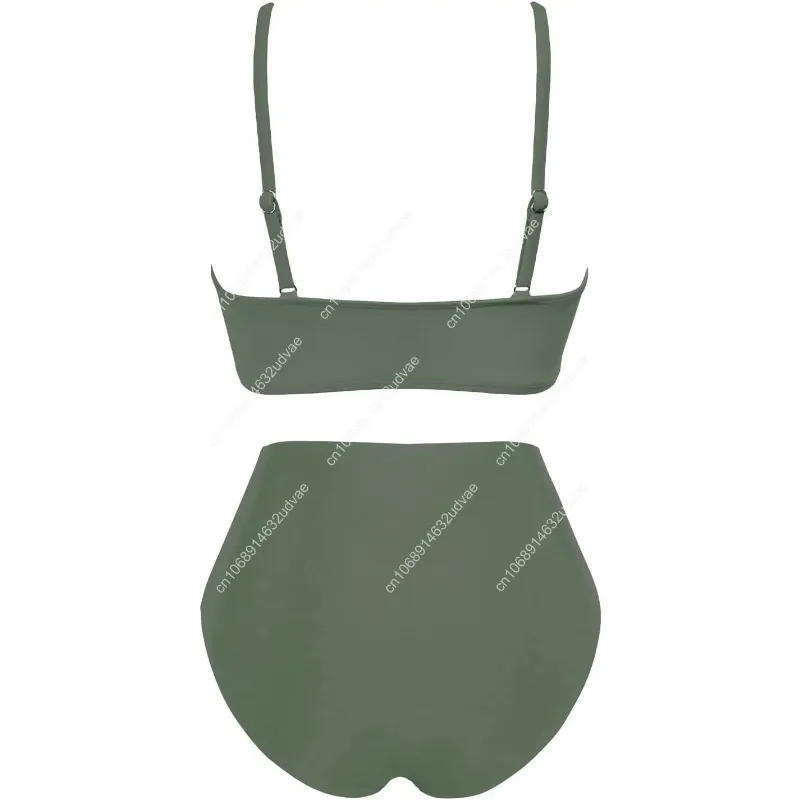 Women's High Waisted Bikini Se - Swimsuit Bikini Ruched บทวิจารณ์และราคา