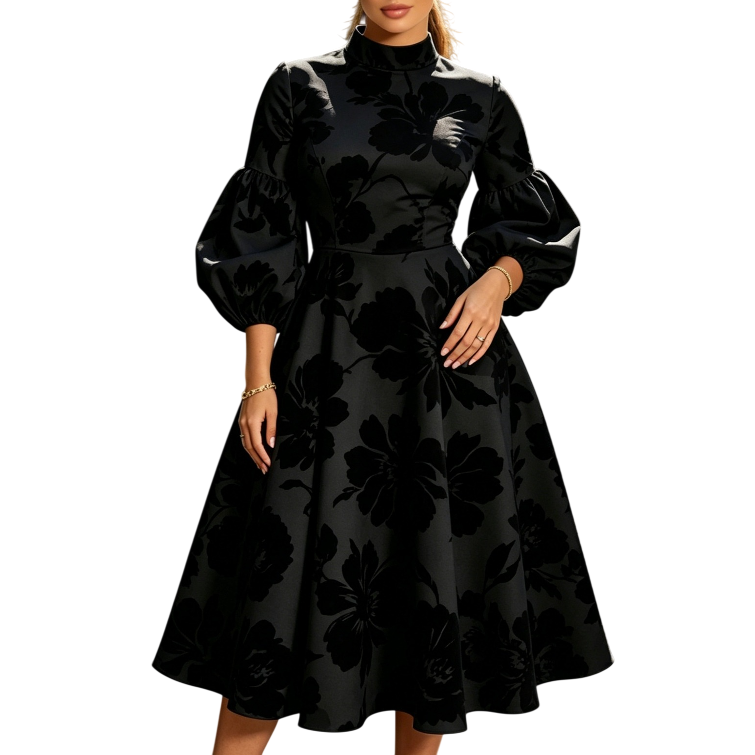 Floral Formal Midi Dress For W - Midi Skirt Floral บทวิจารณ์และราคา