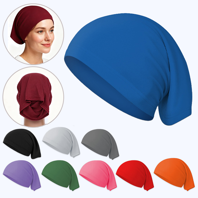 Summer Ice Silk Head Coverings - Headband Summer Knit บทวิจารณ์และราคา
