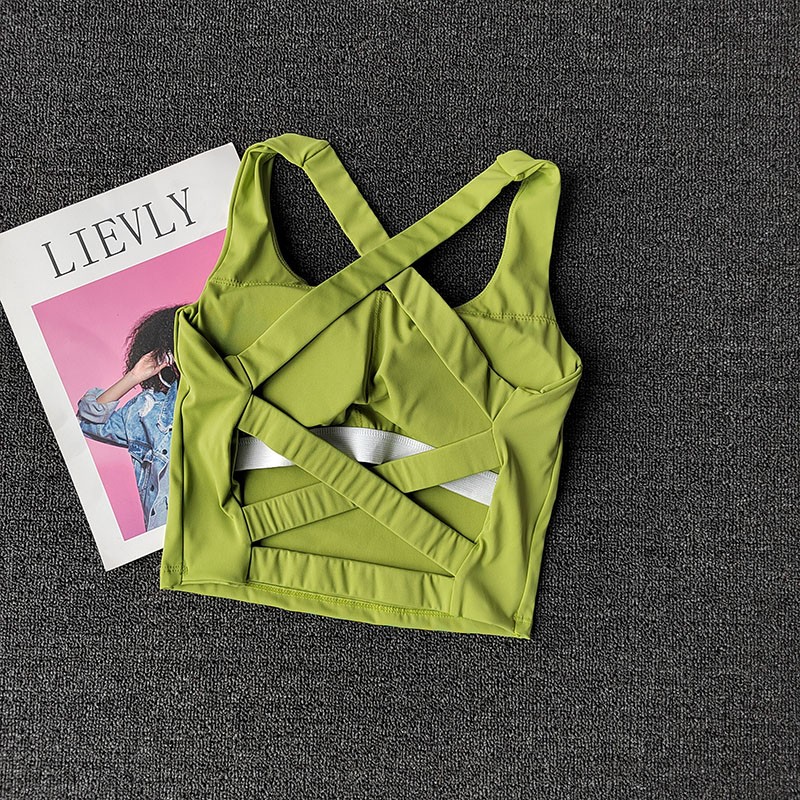 Women Sports Bra Top Push Up F - Bralette Triangle Set บทวิจารณ์และราคา