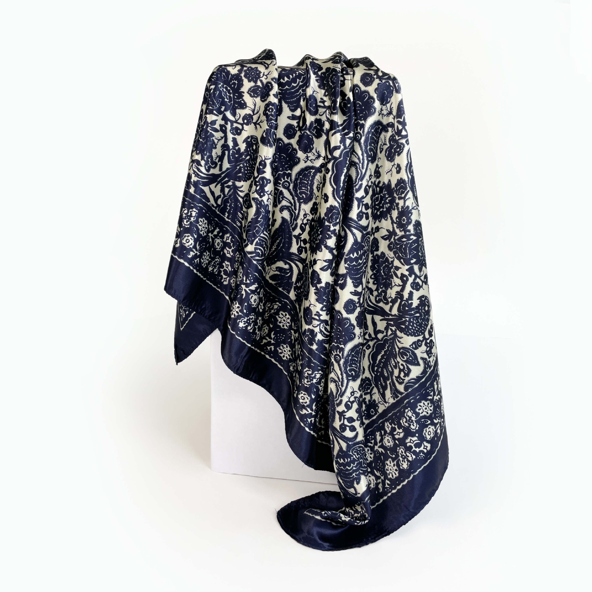90*90cm Hijab Scarves Women Ca - Headband Summer Knit บทวิจารณ์และราคา