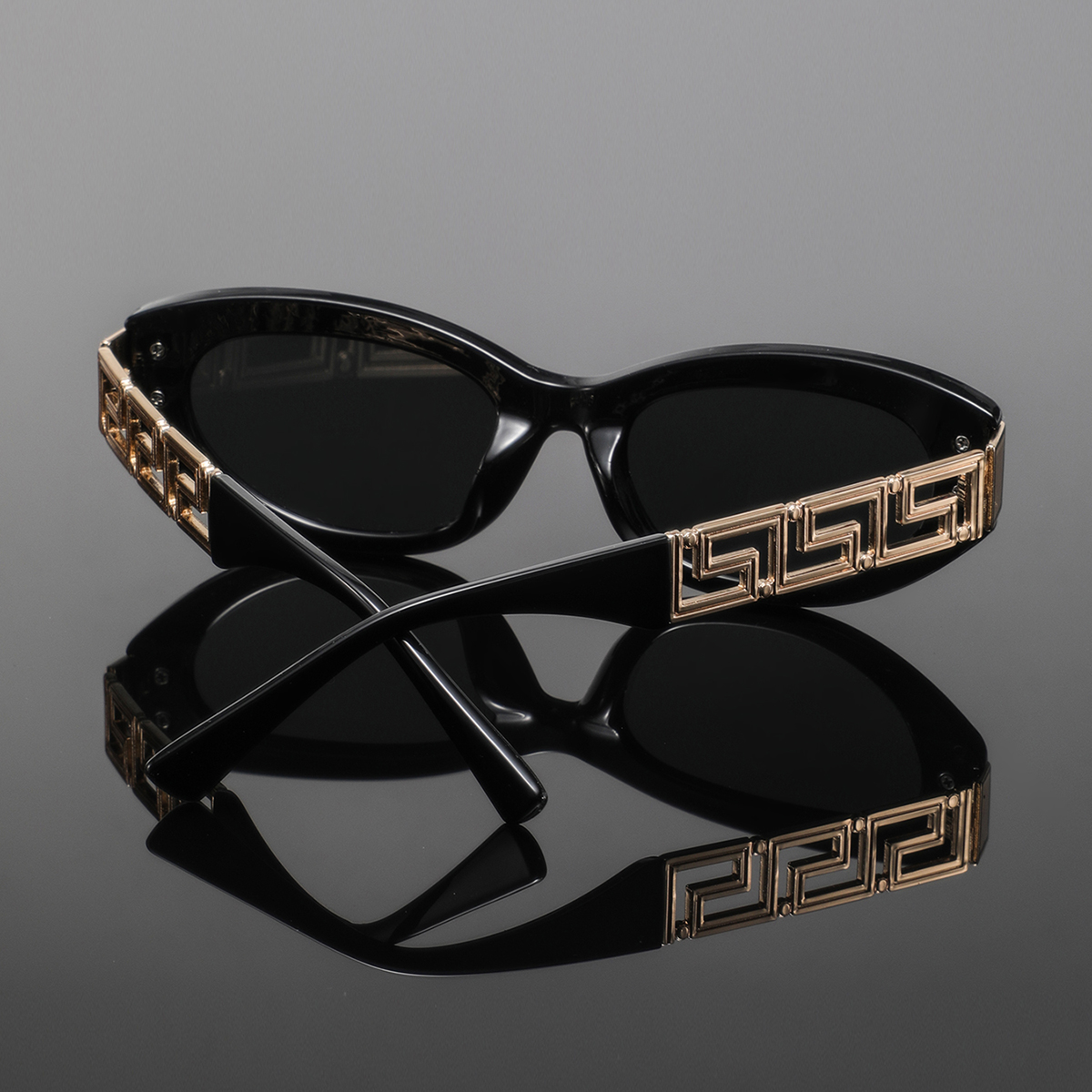 1 Pair of Women's Plastic Cat- - Sunglasses Cat Eye บทวิจารณ์และราคา