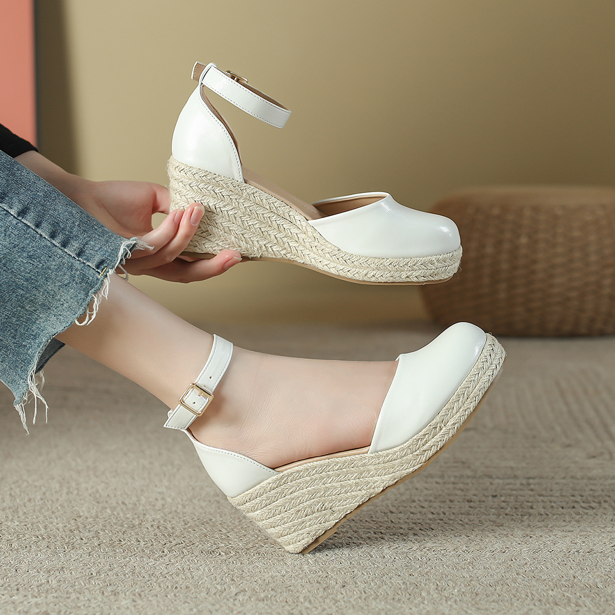 Women's Espadrille Wedge Sanda - Wedge Espadrille Women บทวิจารณ์และราคา