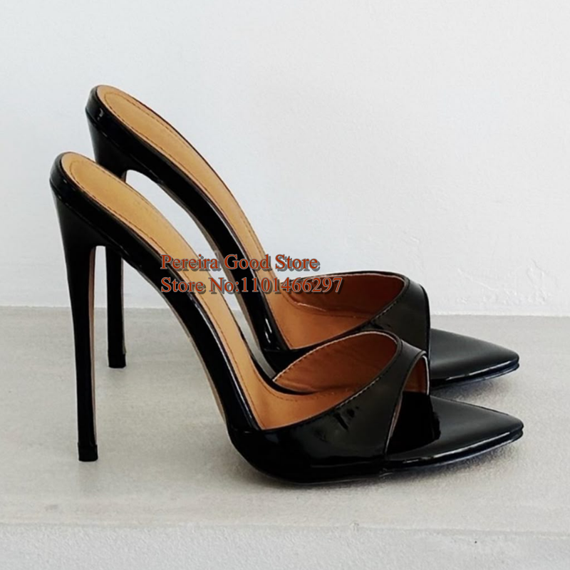 Sexy Pointed Toe High Heel Mul - Cover Up Kaftan บทวิจารณ์และราคา