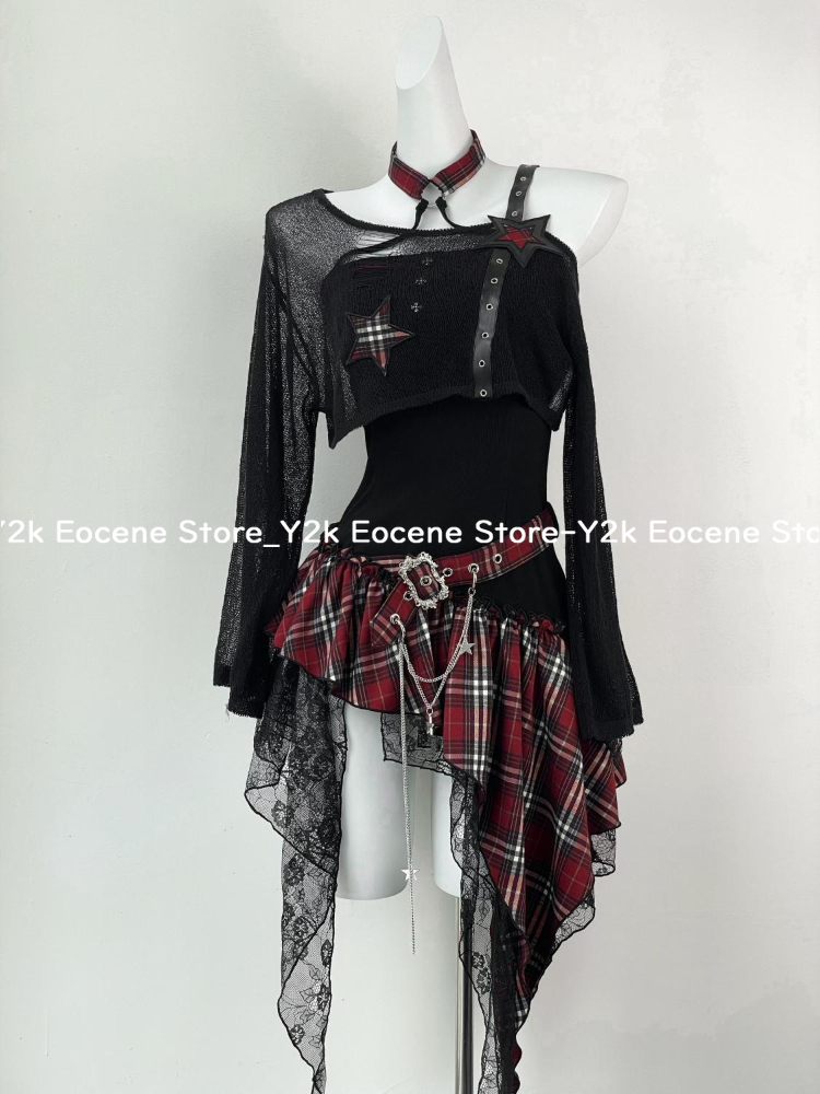 2000s Y2K Spicy Girl Design Ir - Cover Up Kaftan บทวิจารณ์และราคา