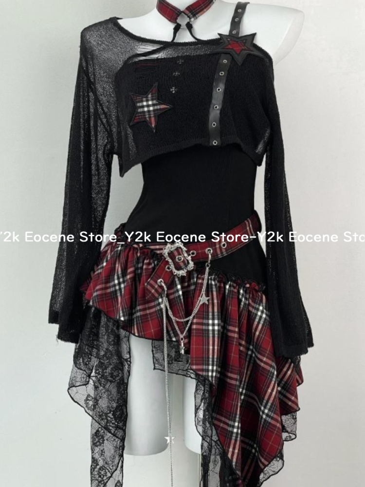 2000s Y2K Spicy Girl Design Ir - Cover Up Kaftan บทวิจารณ์และราคา