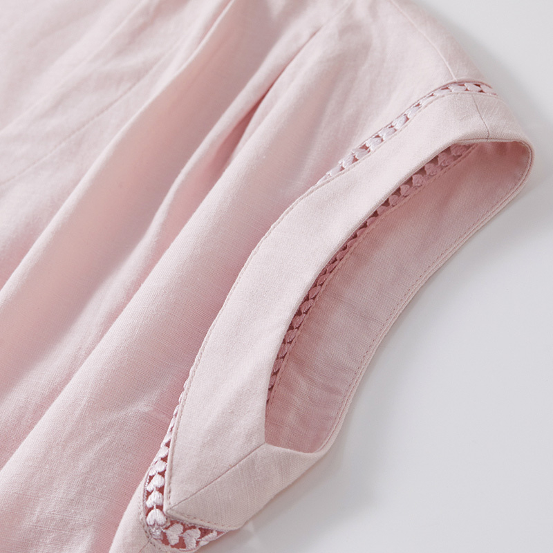 SENTUBILA Women's Midi Pink Dr - Linen Dress Wrap บทวิจารณ์และราคา