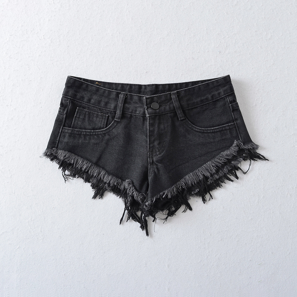 шорты y2k  Sexy Short Denim Sh - Shorts Denim Frayed บทวิจารณ์และราคา
