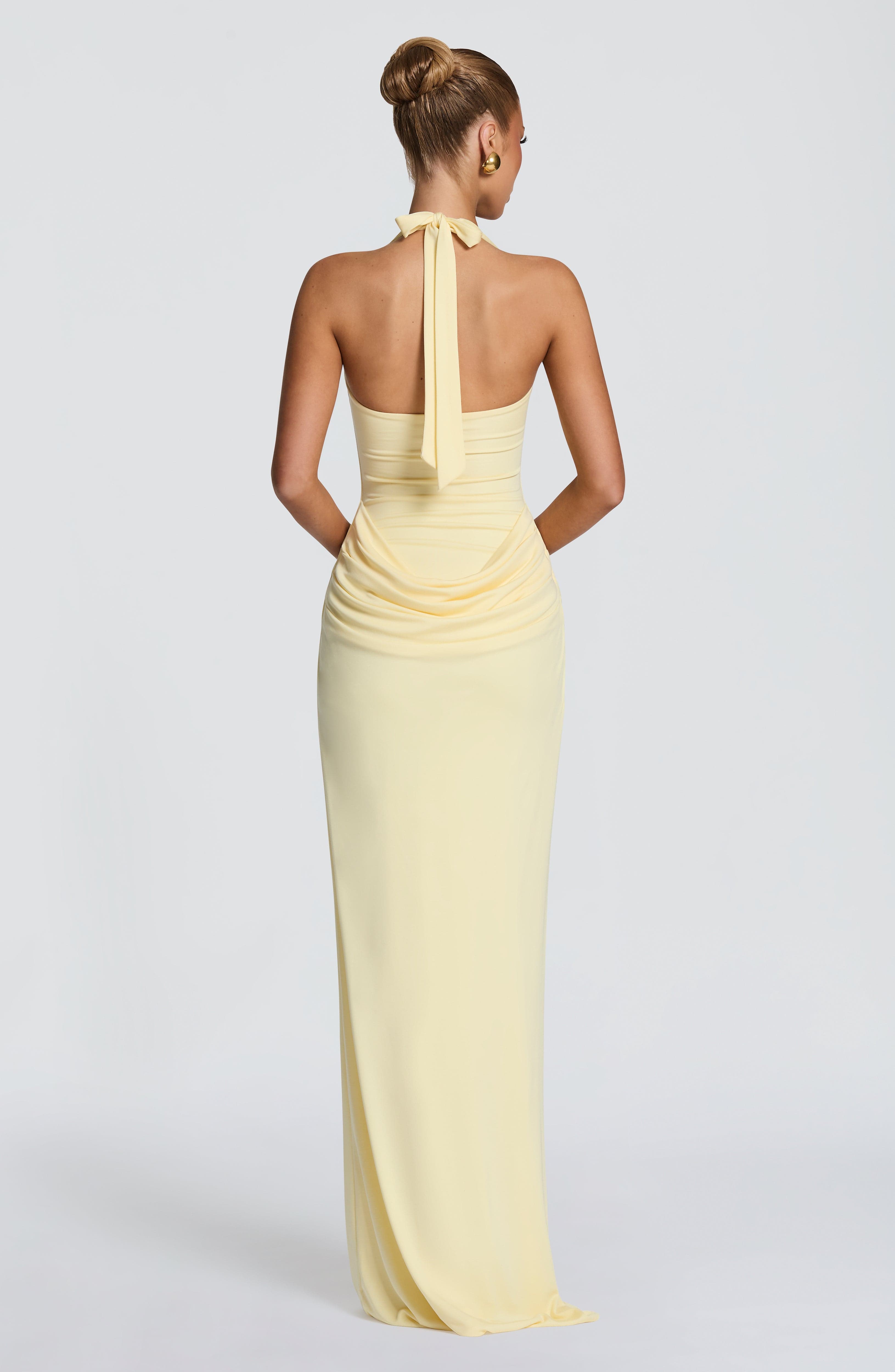 Halter Square Neck Maxi Dress  - Maxi Dress Halter บทวิจารณ์และราคา
