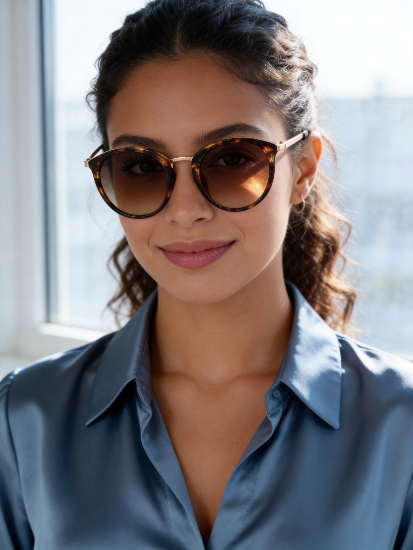 Women's Retro Cat Eye Round Gl - Sunglasses Cat Eye บทวิจารณ์และราคา